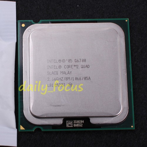 Core quad model q6700 - core, 2