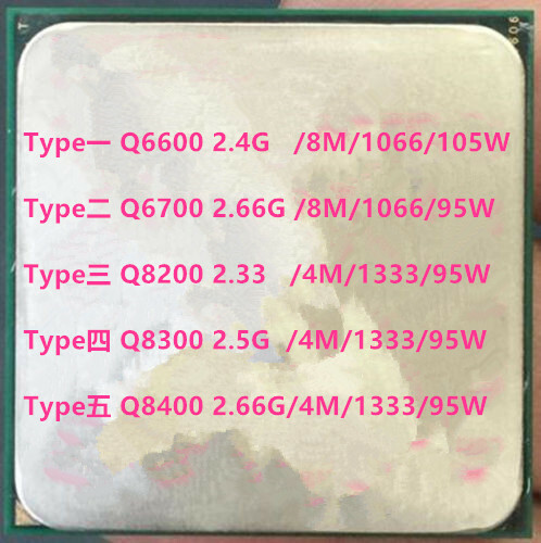Cpu desktop intel core2 quad - intel,